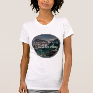 Camiseta citações motivacionais para vibrações positiva