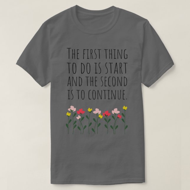 Camiseta Citações Motivacionais Sobre A Vida 10 (Frente do Design)