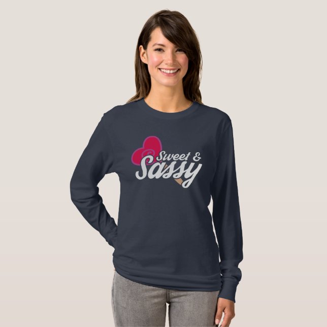Camiseta Citações Novelty e Doce (Frente Completa)