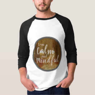 Camiseta citações positivas de afirmações