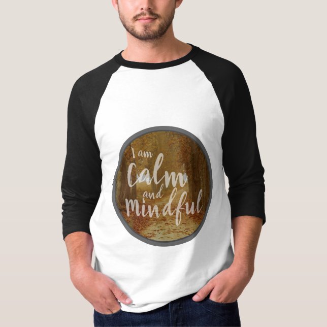 Camiseta citações positivas de afirmações (Frente)