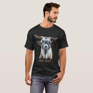 Camiseta Citações velhas do humor do animal de fazenda da