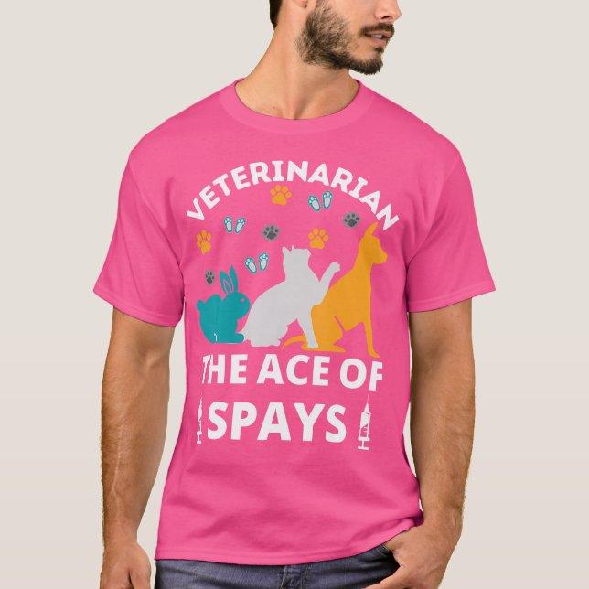 Camiseta Citações Veterinárias Engraçadas Para Veterinário  (Frente)