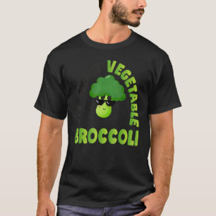 Camiseta Citando Broccoli É Meu Espírito Vegetal Do Mundo V