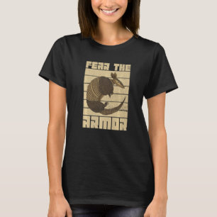 Camiseta Citar Medo da Armadura para um Guardião do Zoológi