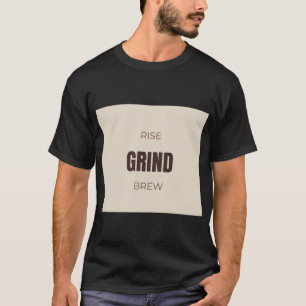 Camiseta Citar Motivacional de Café para Amantes do Café Su