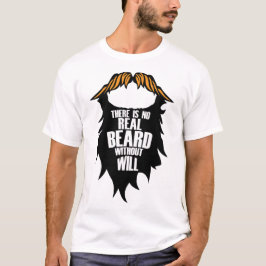 Camiseta citation_barbe_beard_will_real_moustache_humour_vr