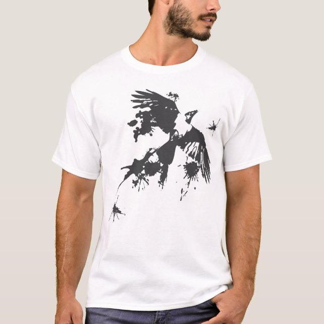 Camiseta Cite o corvo (Frente)