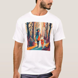 Camiseta Cite Sobre Nossos Amigos Cachorros -