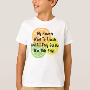 Camiseta Citrino do verão - os pais foi a Florida -