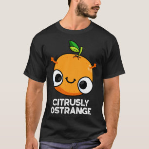 Camiseta Citrinos Estranhos Estranhos Estranhos Laranja Est