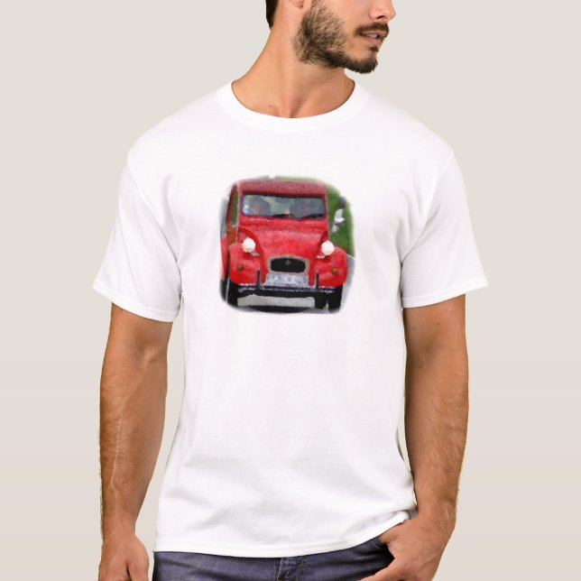 Camiseta Citroen 2CV pato (Frente)
