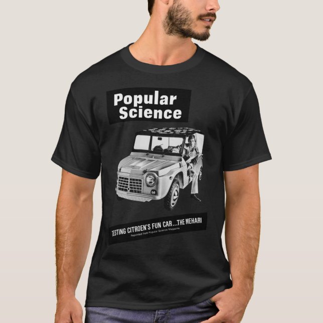 Camiseta CITROEN MEHARI Classic T-Shirt Copy (Frente)