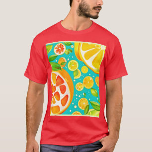 Camiseta Citrus Symphony: Uma Delícia Juicy