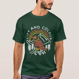 Camiseta city and colour heritage circle graphic vintage st