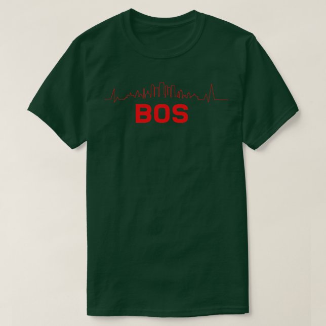 Camiseta City Beats Boston TShirt (Frente do Design)