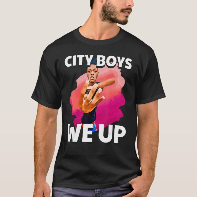 Camiseta City Boys Summer Nós Subimos Quatro Dedos Em Memór (Frente)