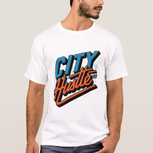 Camiseta City Hustle Bold Urban Grind Design