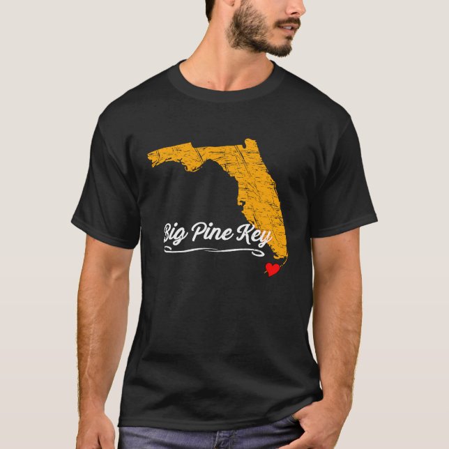 Camiseta City of BIG PINE KEY FLORIDA  FL Merch Souvenir  G (Frente)