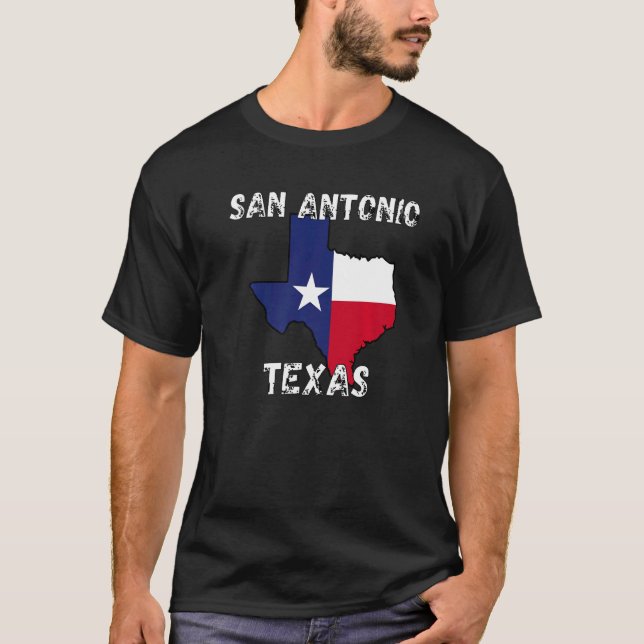 Camiseta City Of San Antonio  Apparel Souvenirs (Frente)