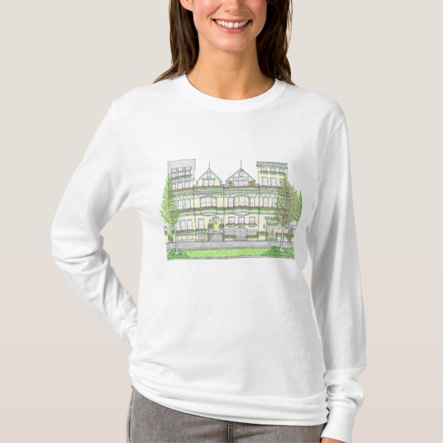 Camiseta City Rowhome Long Sleeve Tshirt (Frente)