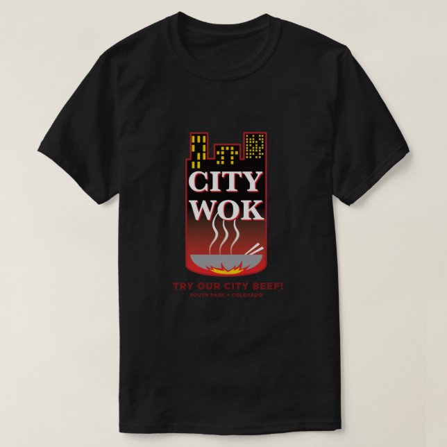 Camiseta City Wok Essential (Frente do Design)