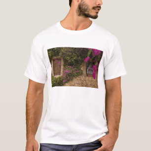 Camiseta Ciudad Monumental, edifícios cobertos de flores