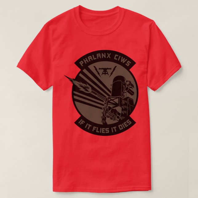 Camiseta CIWS Phalanx 2 (Frente do Design)