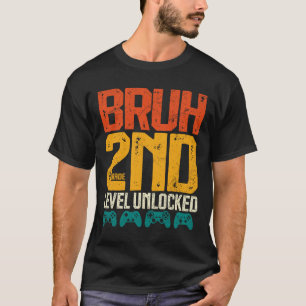 Camiseta Ck De Volta à Escola Meninos 2ª Série Gamer Primei