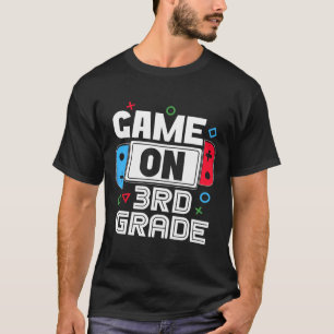 Camiseta Ck Gamer Para a Escola Jogo Divertido Meninos Cria