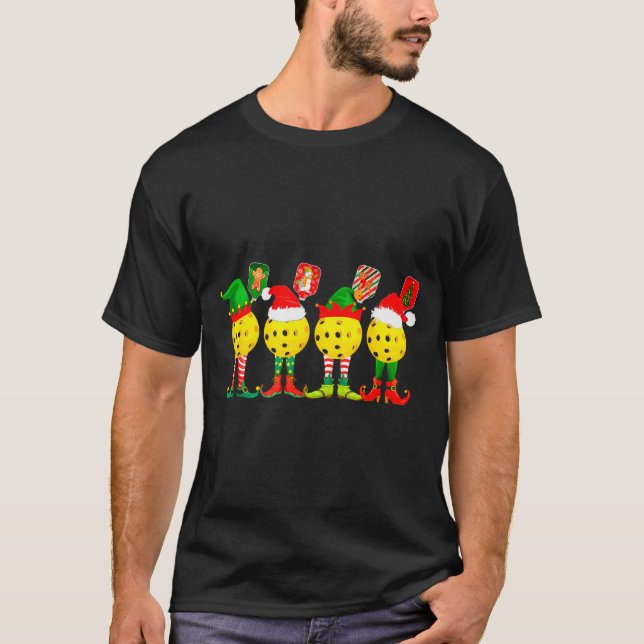Camiseta Ckleball Players Christmas Holiday Merry Christmas (Frente)