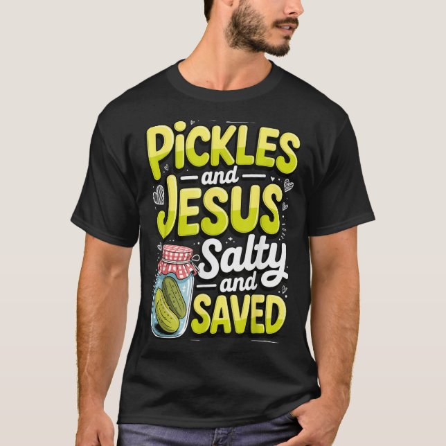 Camiseta Ckles And Jesus Salty And Saved  (Frente)