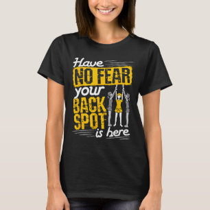 Camiseta Ckspot Alegre Torcida Engraçada de Cheerleading Lí