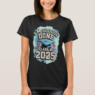 Camiseta Cl De 2025 Graduation 2025 Us Flag