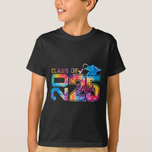 Camiseta Cl De 2025 Mais velho 2025 Tie Dye Formando Boys G