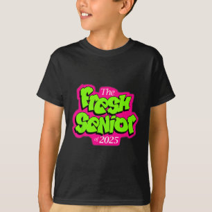 Camiseta Cl de 2025 Mais velho 90s Fresco Graduação do Esti