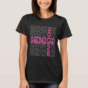 Camiseta Cl De 2026 Mais velho 2026 Graduação Do Formando 2