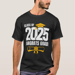 Camiseta Cl De Graduação De 2025 Graduações Formando 2025 M