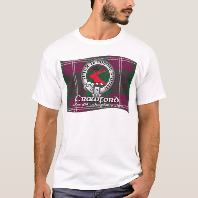 Camiseta Clã de Crawford (Frente)