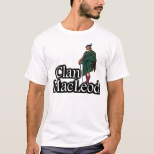 Camiseta Clã MacLeod Scotland velho