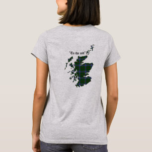 Camiseta Clã Ogilvie/Ogilvy Mulheres