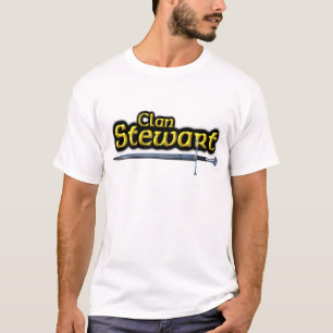 Camiseta Clã Stewart Inspirado Escocês