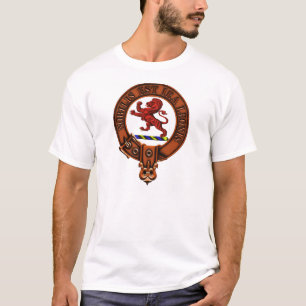 Camiseta Clã Stuart da crista e do Targe da família do Bu