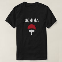 camiseta clã uchiha