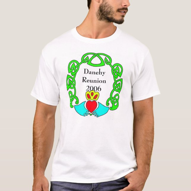 Camiseta claddagh, Danehy Reunion2006 (Frente)