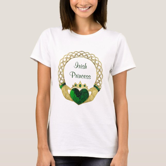 Camiseta Claddagh Princess (Frente)