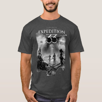 Camiseta Clair Obscur Epedition 33 Jogador Antigo Fã de 90