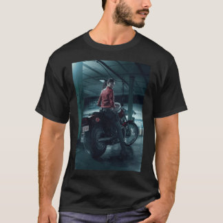 Camiseta Claire Redfield Resident Evil 2 Moto