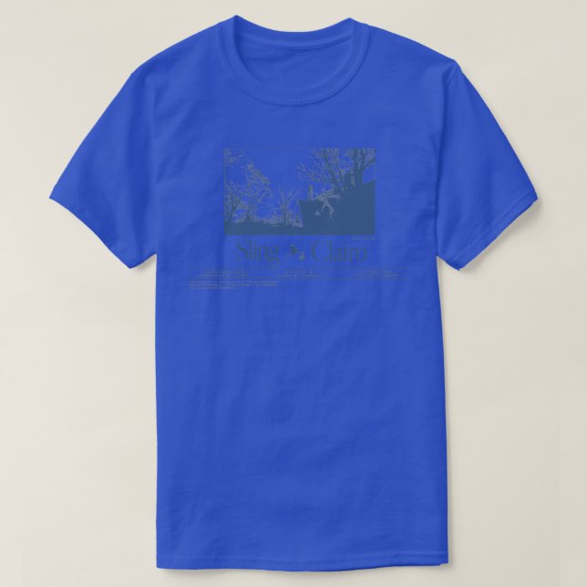 Camiseta Clairo Sling Merch (Frente do Design)