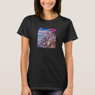 Camiseta Clam Seashell Shell Collector Beach Ocean Coastal